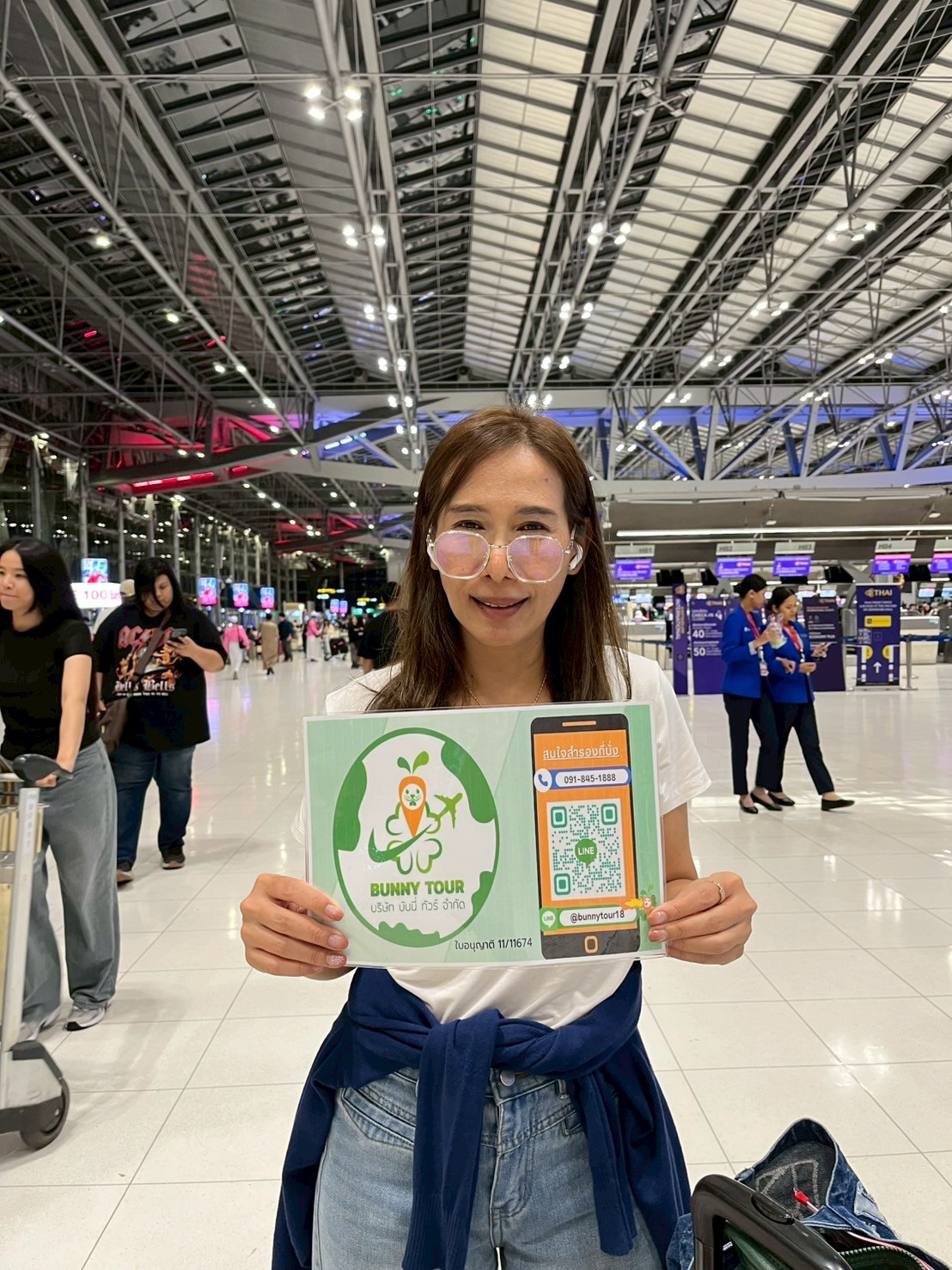 BUNNY TOUR ขอขอบพระคุณลูกค้าเป็นอย่างสูงที่เลือกใช้บริการของเรา ขอให้ท่านเดินทางโดยสวัสดิภาพ และมีความสุขกับการเดินทางในครั้งนี้ครับ