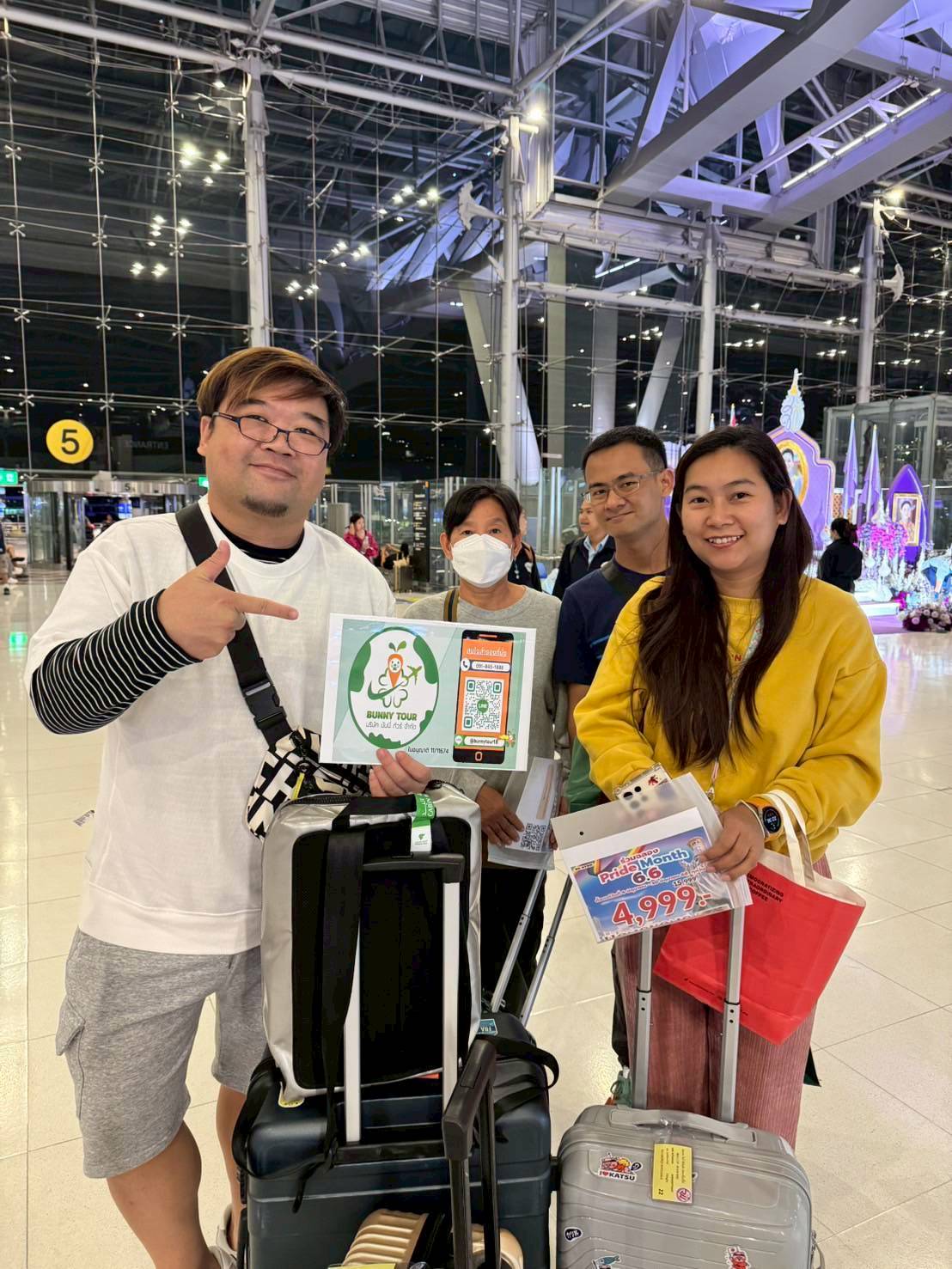 ❤️ขอบพระคุณที่สนับสนุน ไว้วางใจเลือกใช้บริการ #BUNNYTOUR โปรแกรม R6-6T1H1 ฮ่องกง ไหว้ 6 วัดดัง อิสระช้อปปิ้งเต็มวัน 3วัน2คืน พีเรียด วันที่ 27 - 29  JUN 2025